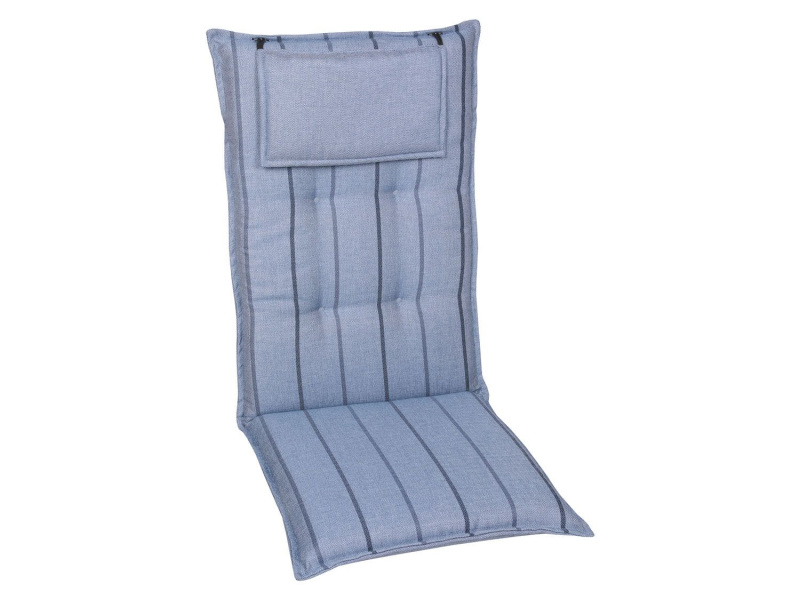 Go-De Textil Sada zahradních podsedáků (vysoká opěrka, 2 kusy, modrá)