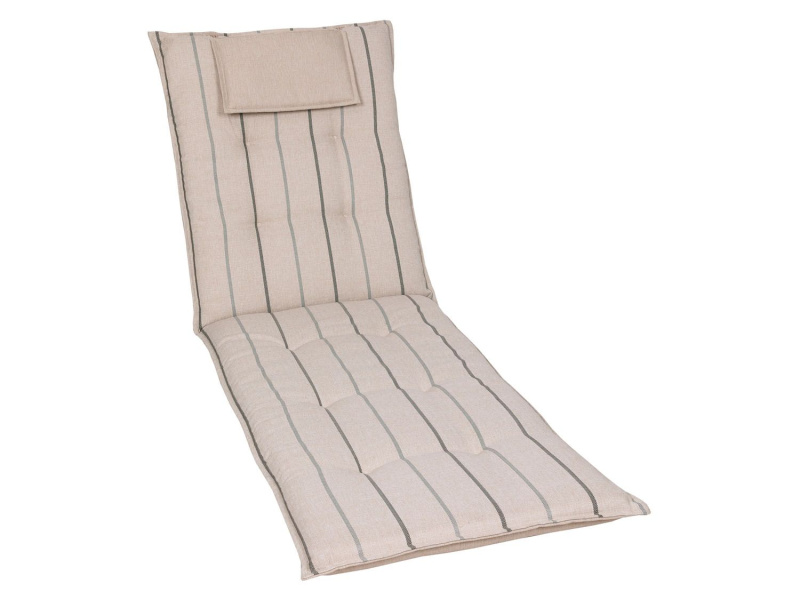Go-De Textil Sada zahradních podsedáků (podsedák na lehátko, béžová)