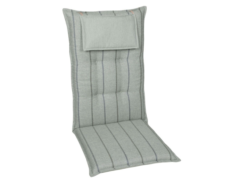 Go-De Textil Sada zahradních podsedáků (vysoká opěrka, 2 kusy, hnědá)