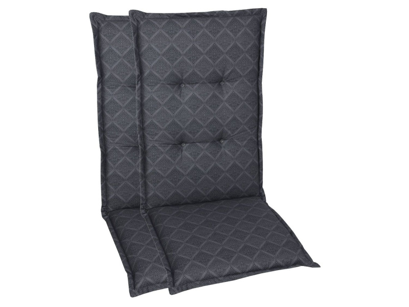 Go-De Textil Sada zahradních podsedáků Raute (střední opěrka, 2 kusy, antracitová)