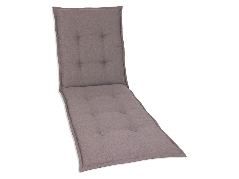 Go-De Textil Sada zahradních podsedáků Uni (podsedák na lehátko, hnědá)