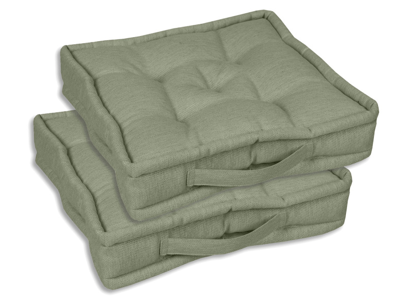 Go-De Textil Sada zahradních podsedáků Uni (polštářek, 2 kusy, světle zelená)