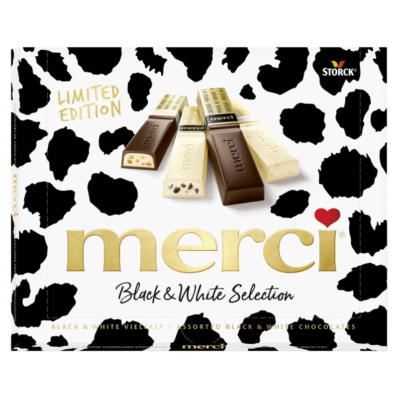 Merci Finest Selection black and white