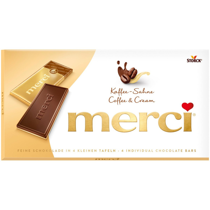 Merci tabulková čokoláda kávová