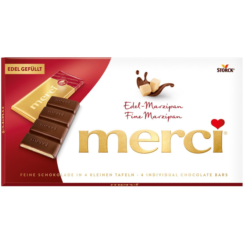 Merci tabulková čokoláda marcipánová