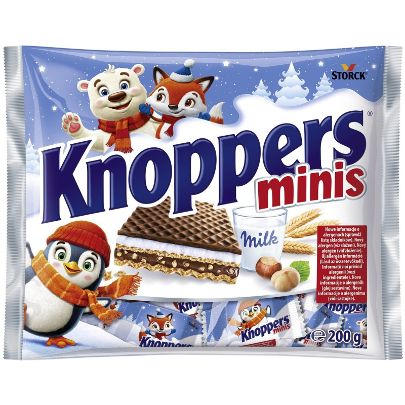 Knoppers minis Xmas