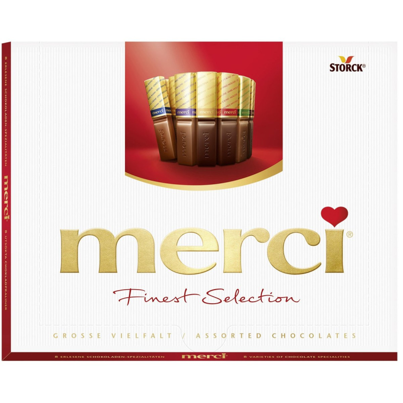 Merci Finest selection s hořká čokoláda