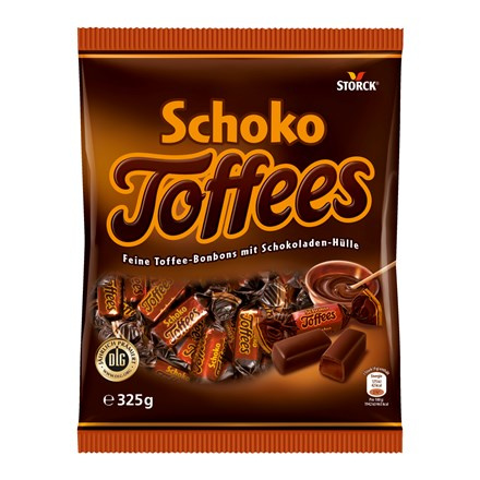 Schoko Toffees - čokoládové karamely - 325 g