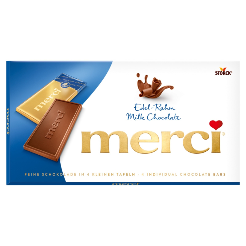 Merci - čokoláda - mléčná, 100 g