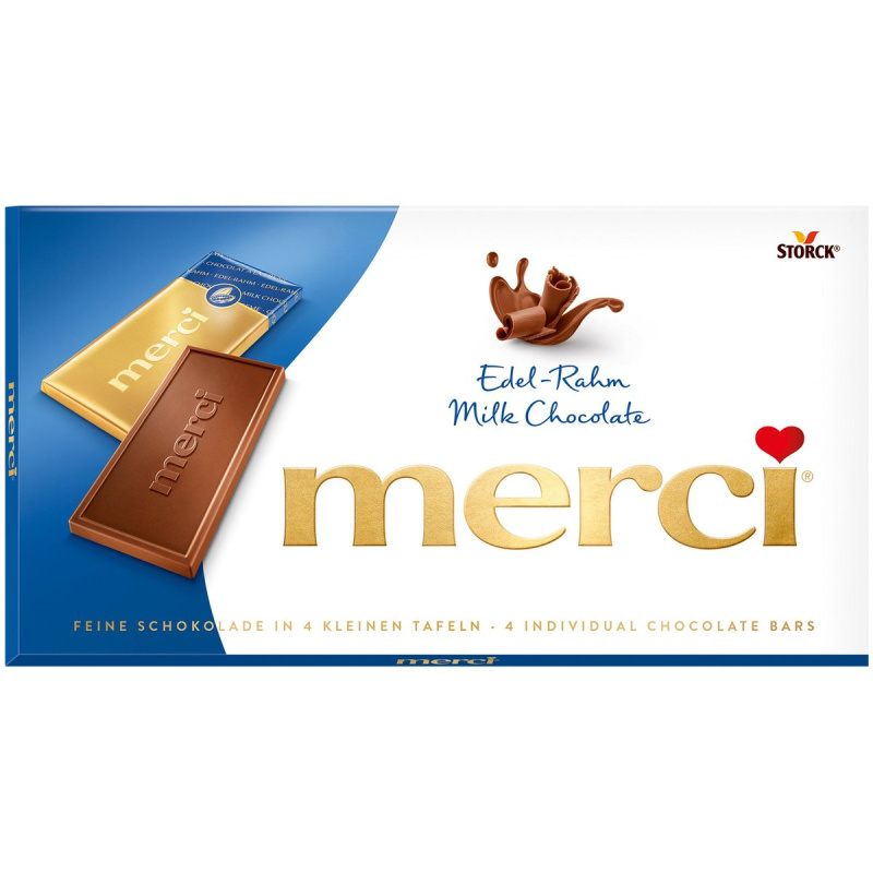 Merci - čokoláda - mléčná, 100 g