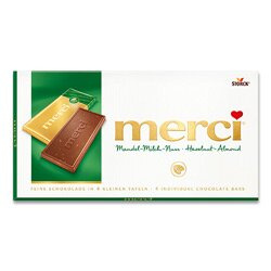 Merci - čokoláda - oříšková, 100 g