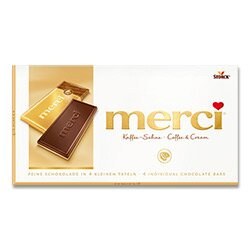 Merci - čokoláda - kávová, 100 g