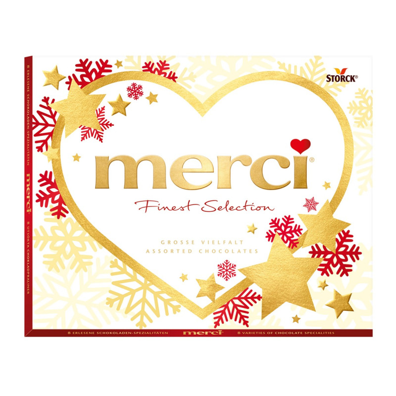 merci Finest Selection Xmas srdce 250 g