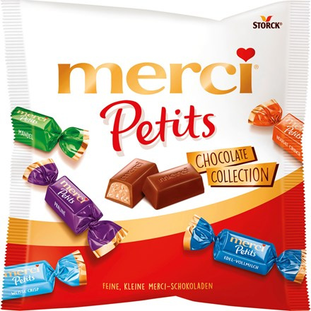 Merci Petits Chocolate Collection - čokoládky - 125 g