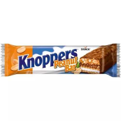 Knoppers PeanutBar - čokoládová tyčinka - arašídová, 40 g