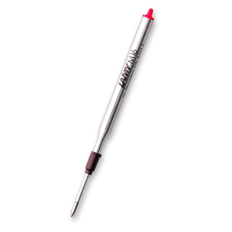 Náplň do kuličkového pera Lamy M 16 - červená šíře M