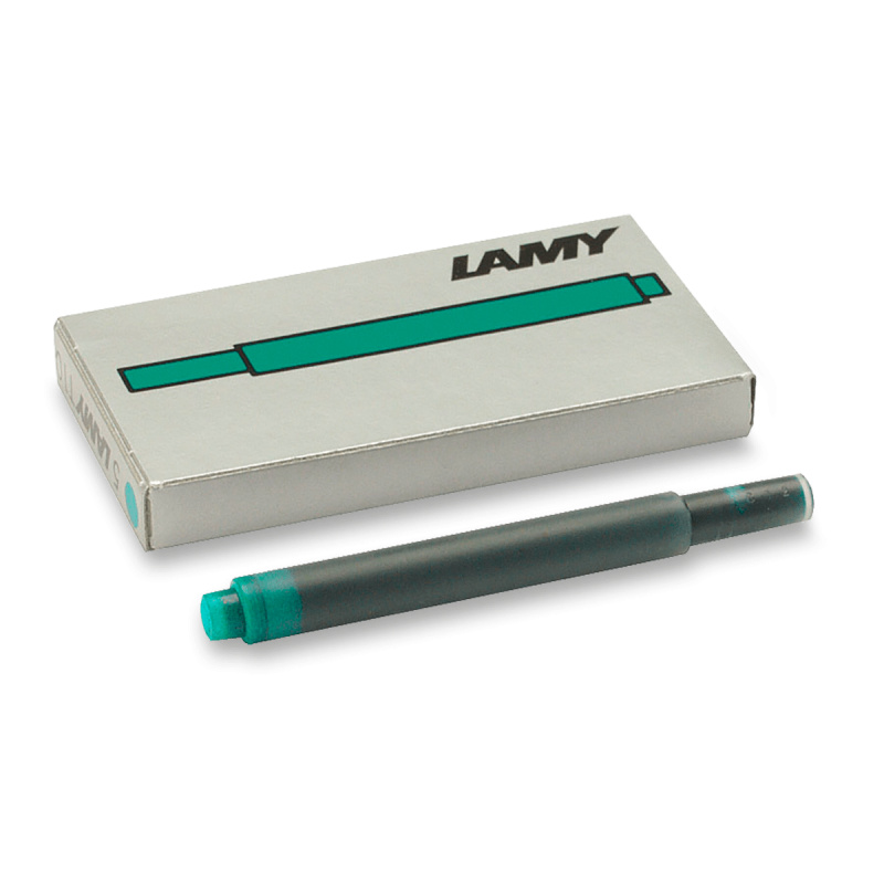 Inkoustové bombičky Lamy T 10 tyrkysové