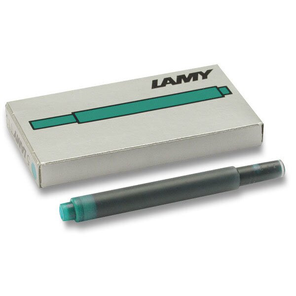 Inkoustové bombičky Lamy T 10 tyrkysové