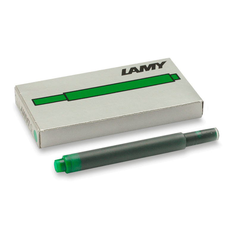 Inkoustové bombičky Lamy T 10 zelené