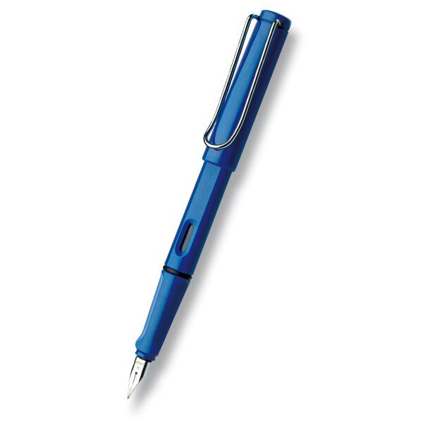 Plnicí pero Lamy Safari Shiny Blue hrot F