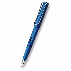 Plnicí pero Lamy Safari Shiny Blue hrot F