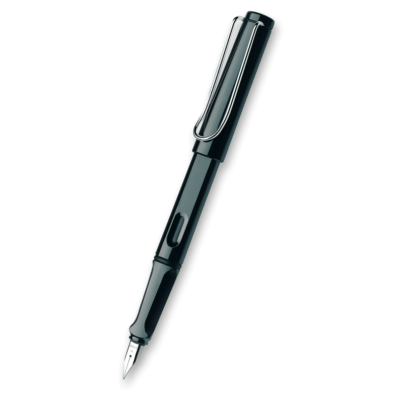 Plnicí pero Lamy Safari Shiny Black hrot F