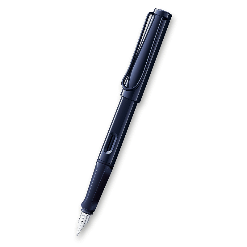 Lamy Safari Dark Dusk plnicí pero, výběr hrotu M LAMY