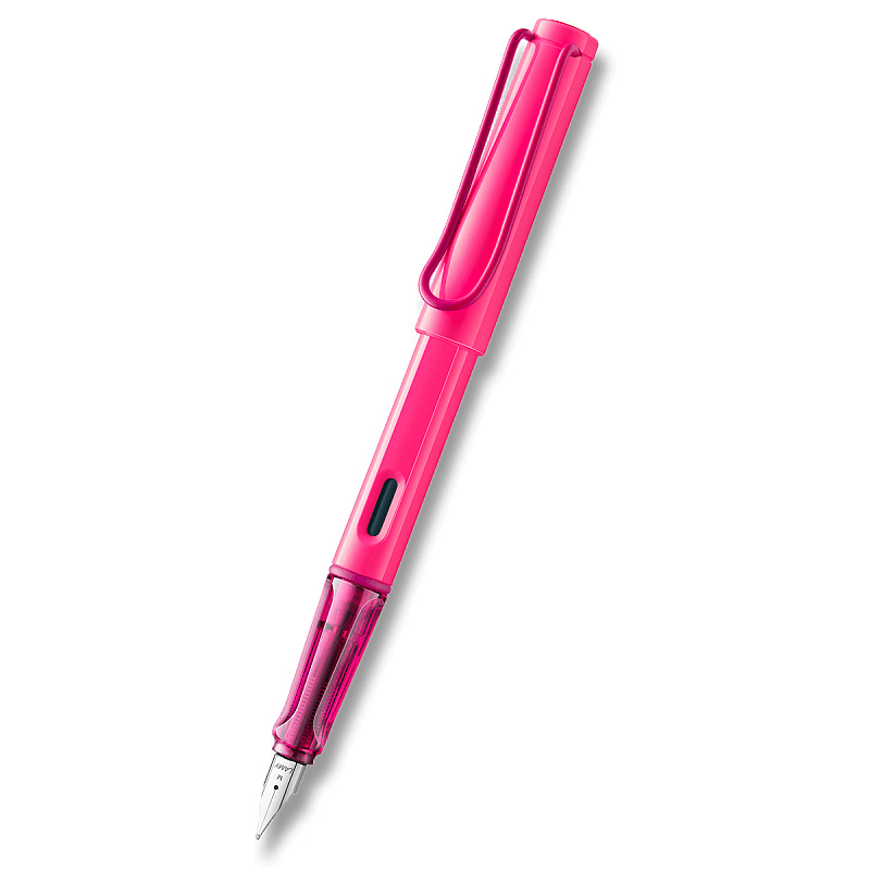 Plnicí pero LAMY safari neon pink - hrot F LAMY