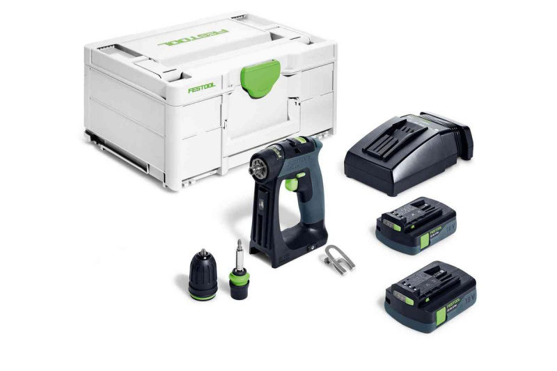 Festool | Akumulátorový vrtací šroubovák CXS 18V C - 3,0-Plus