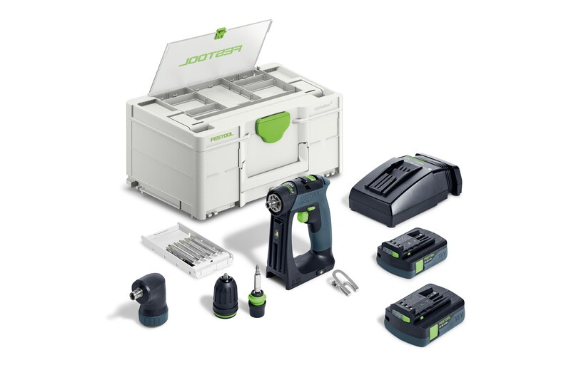 Festool | Akumulátorový vrtací šroubovák CXS 18V C - 3,0 - Set