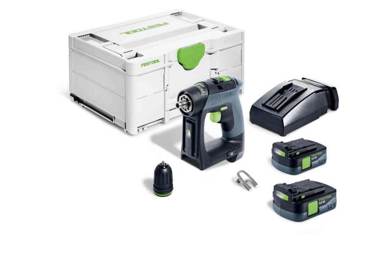 Akumulátorový vrtací šroubovák Festool CXS 12 2,5-Plus