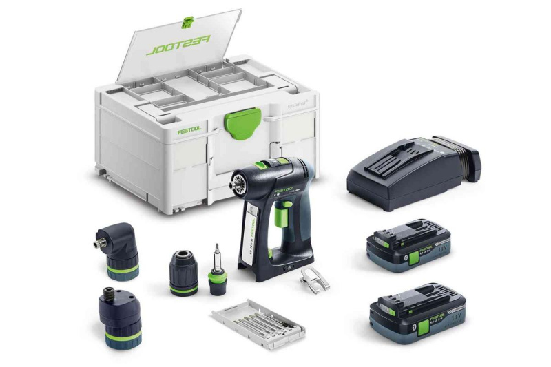 Festool | Akumulátorový vrtací šroubovák C 18 HPC 4,0 I-Set