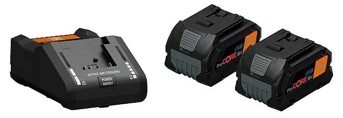 Startovací set Fein AMPShare ProCORE 18V 2x 8,0 Ah Li-Ion + GAL18V-160 / černá Varianta: ivi1
