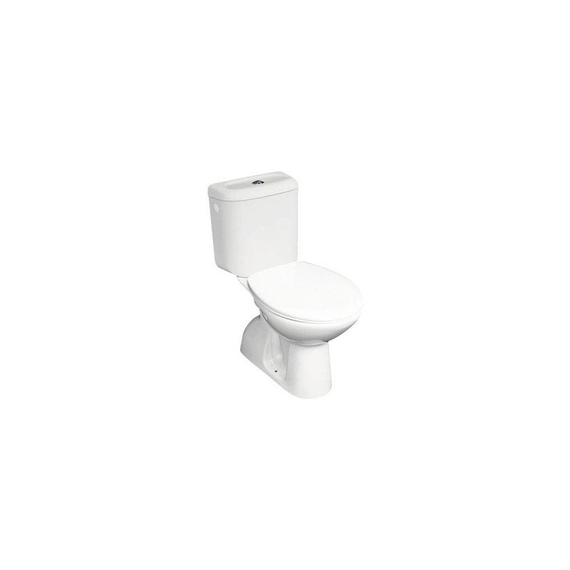 Jika WC Kombi ZETA se splachovacím kruhem, svislý odpad, 355 x 645 x 760 mm