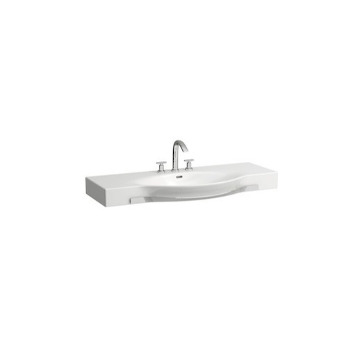Laufen Palace dvojumyvadlo 120x51 cm otvor pro baterii uprostřed h8117040001041 1170.4.000.104.1