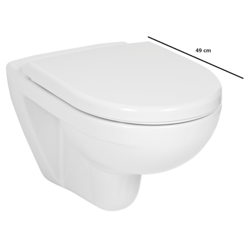 WC závěsné Jika Lyra Plus 49 cm