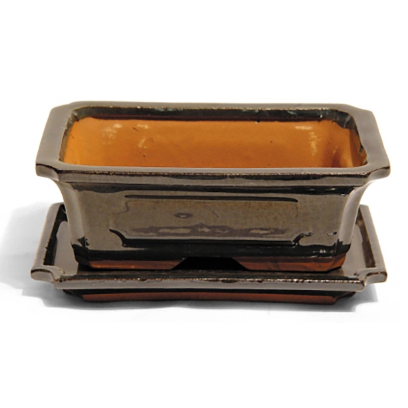 Miska pod květináč pro bonsaje, různé druhy, 1 ks,  pr. cca 20 cm