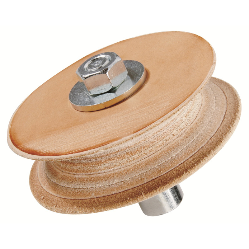 Scheppach - kožený honovací kotouč, 100 mm, pro systémy Tiger