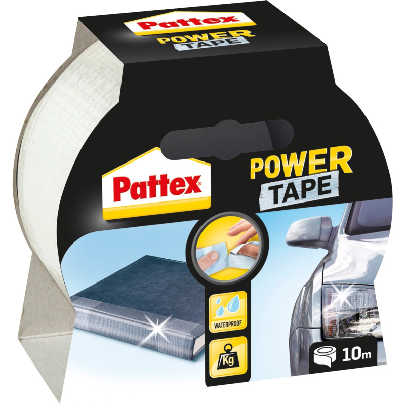 Pattex Montážní lepicí páska POWER TAPE transparentní 10 m