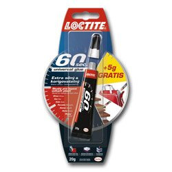 Loctite 60 Sekund - vteřinové lepidlo - 15 g + 5 gramy zdarma