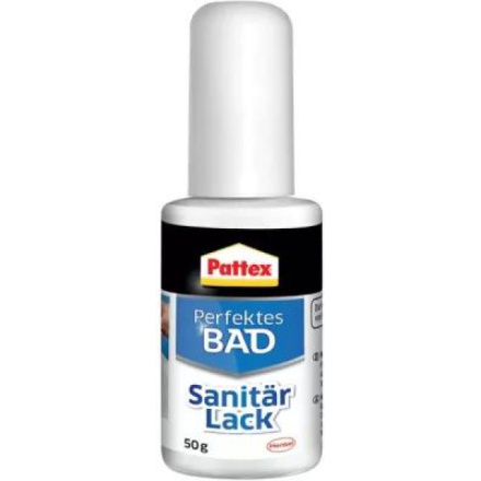 Pattex Sanitární opravný lak, bílý, 50 g