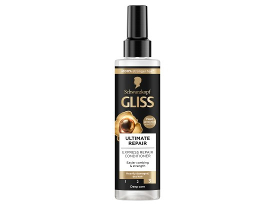 Schwarzkopf Gliss Ultimate Repair regenerační bezoplachový kondicionér pro suché a poškozené vlasy 200 ml