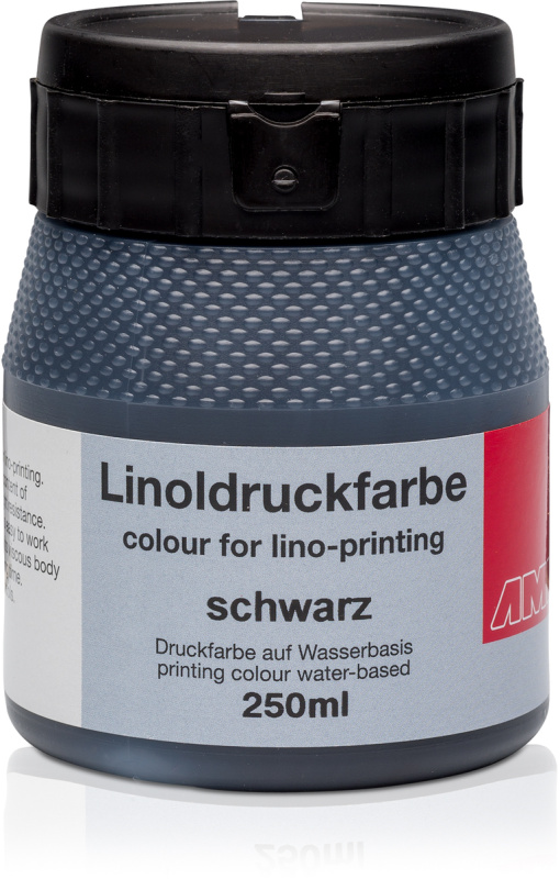 Barva na linoryt AMI 250 ml - černá