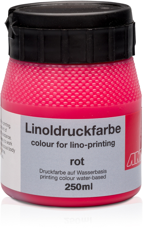 Barva na linoryt AMI 250 ml - červená