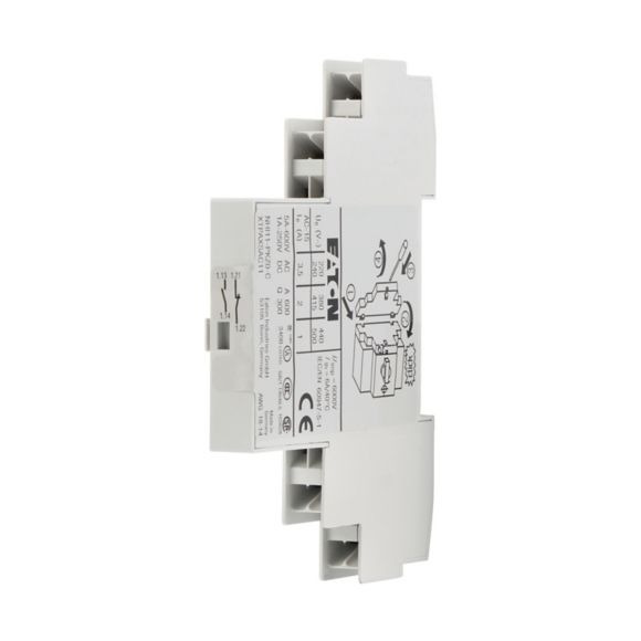 EATON 229680 NHI11-PKZ0-C Standardní pomocné kontakty, boční montáž, 1z1v, pružinové svorky
