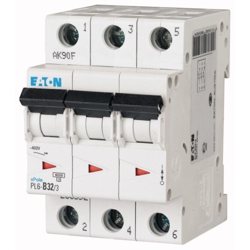 Jistič Eaton PL6-C32/3 6 kA C 25 A