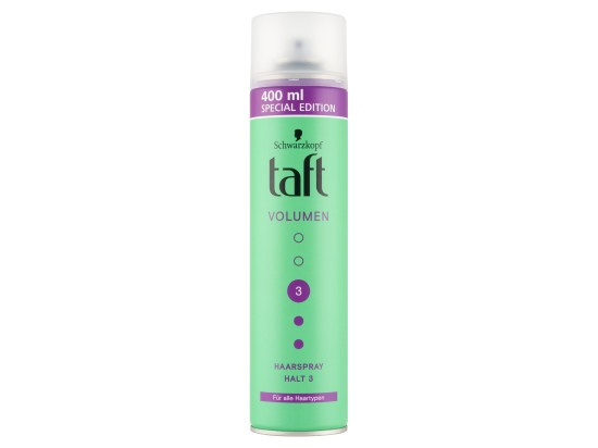 Schwarzkopf Taft Volume lak na vlasy se střední fixací pro jemné vlasy 400 ml