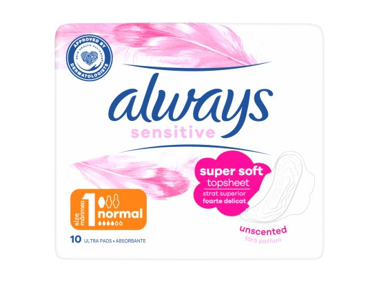Always vložky (10ks/fol) Ultra Sens Norm