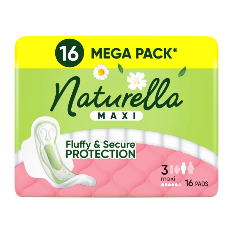 NATURELLA Classic Camomile Maxi Hygienické vložky 16 ks