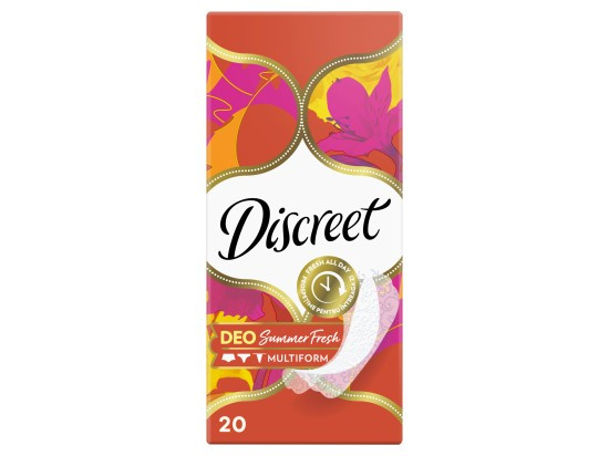 Discreet Intimky Prodyšné intimky Multiform Summer Fresh 20 ks